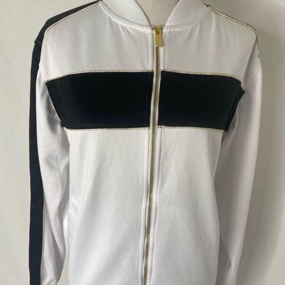 Men’s size medium CSG full zip white and black track jacket - Picture 3 of 7